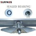 thumbnail image 5 of Surpass Garage Door Hardware Kit with Smooth Quiet Rollers 10 Piece Pack, 5 of 5