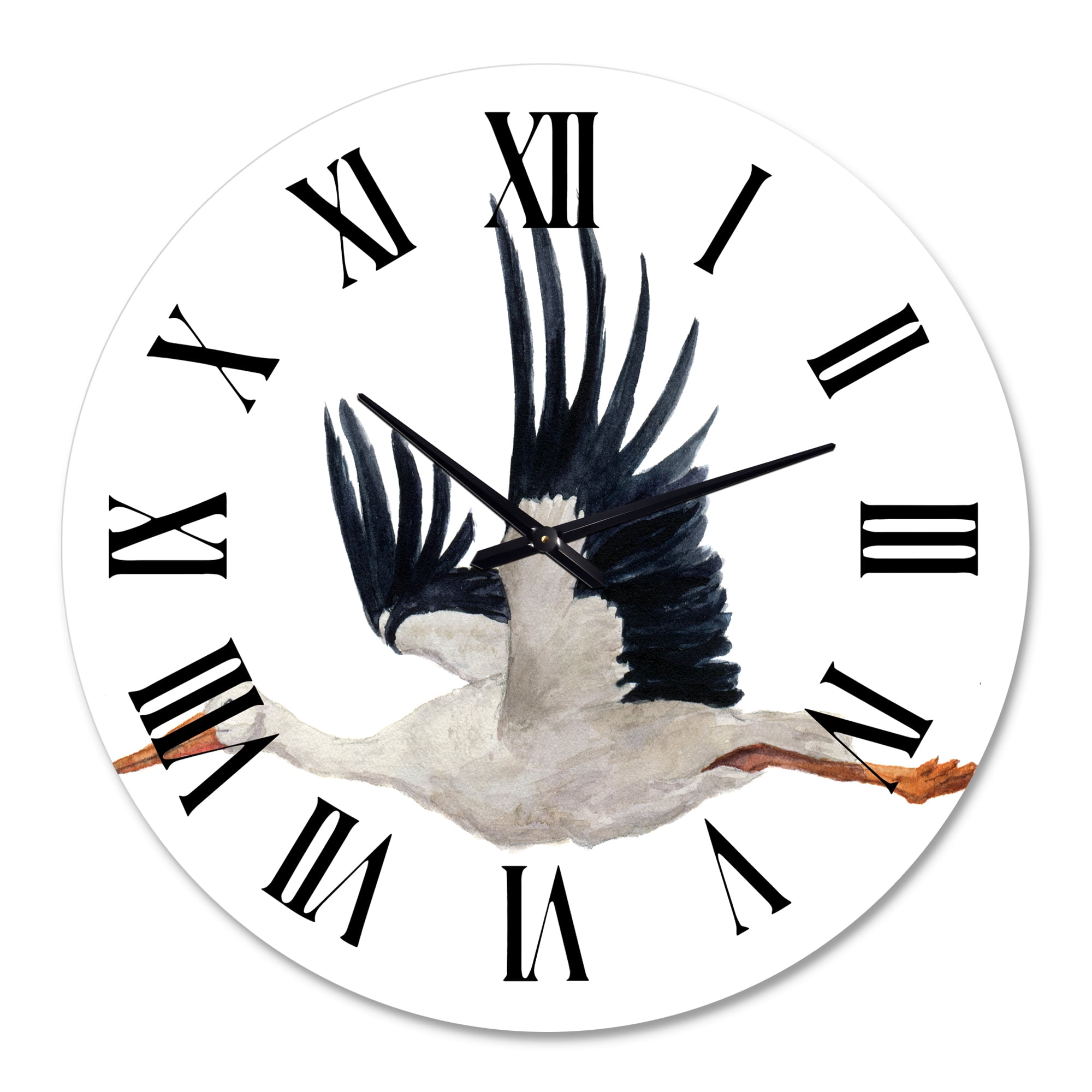 Designart 1 in Traditional Wall Clock