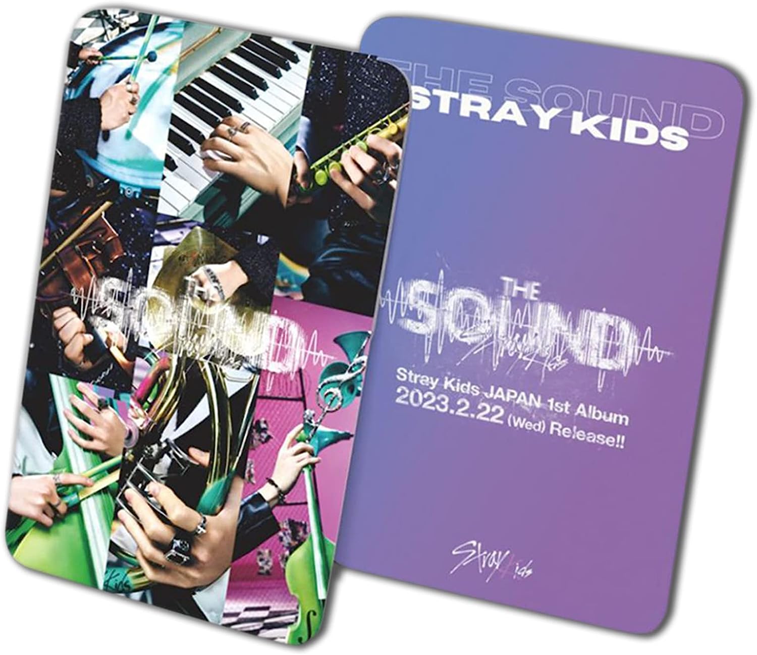Stray Kids The Sound 55 PCS Photocards New Album Kpop Merchandise Lomo Card Set Gift for Fans, Party, Decoration, Birthdays