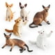 thumbnail image 3 of Juego de figuras de gato realista, 6 piezas, juguete de PVC en miniatura con razas, 3 of 3