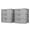 Cement, variant on Sterilite 3 Drawer Wide Weave Plastic Storage Tower Home Organizer, Espresso, 1 Pack