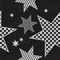 thumbnail image 1 of Ahgly Company Tapis d'Intérieur Lavable en Machine Carré Gris Transitionnel, 6 Pieds Carré, 1 of 7