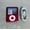 Red, variant on Pre-Owned Apple iPod nano - 3rd generation - digital player - 8 GB - blue