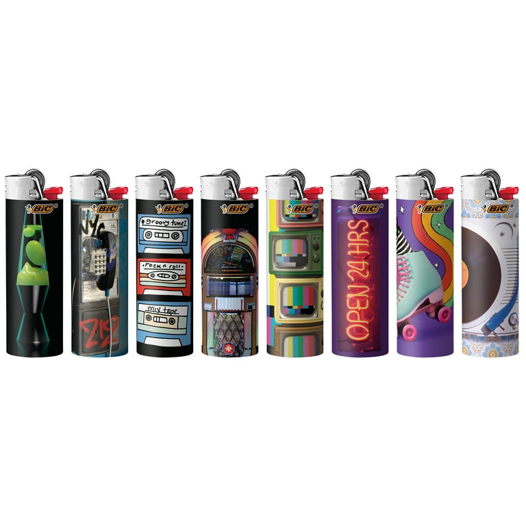 ルッキーページ BIC Special Edition Street Art Series Lighters, Assorted, 8
