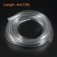 thumbnail image 3 of Uxcell 12mm ID 16mm(5/8-inch) OD 13ft Clear Vinyl Tubing Plastic Pipe Air Water Hose, 3 of 6