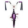 thumbnail image 4 of ChromeWheels Road Fairy 14" BMX S-Type Frame Coaster Brake, with EVA Purple Tire, Training Wheels, Purple, 4 of 9
