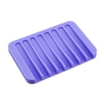 thumbnail image 2 of Joernso Soap Tray Creative Shape Flexible Silicone Creative Comb-Shaped Soap Dishes Storage Holder Home Supplies, 2 of 8