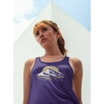 thumbnail image 2 of Camping Area Mountain Racerback Tank Women -Image by Shutterstock, Female Large, 2 of 4