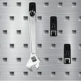 thumbnail image 3 of KAKOWELY 10 Pcs Crochets de Rangement Muraux Robustes pour Outils de Garage Accessoires de Panneau Perforé pour Organiser Pelles Râteaux Échelles Chaises Pliantes, 2.95x"X2.17"X0.71 Pouces, 3 of 5