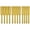 Gold, variant on 12Pieces Chainsaw Chain Bit Polishing Sharpening Heads Burrs for Quick and Accurate Grinding with Lightweight Designing