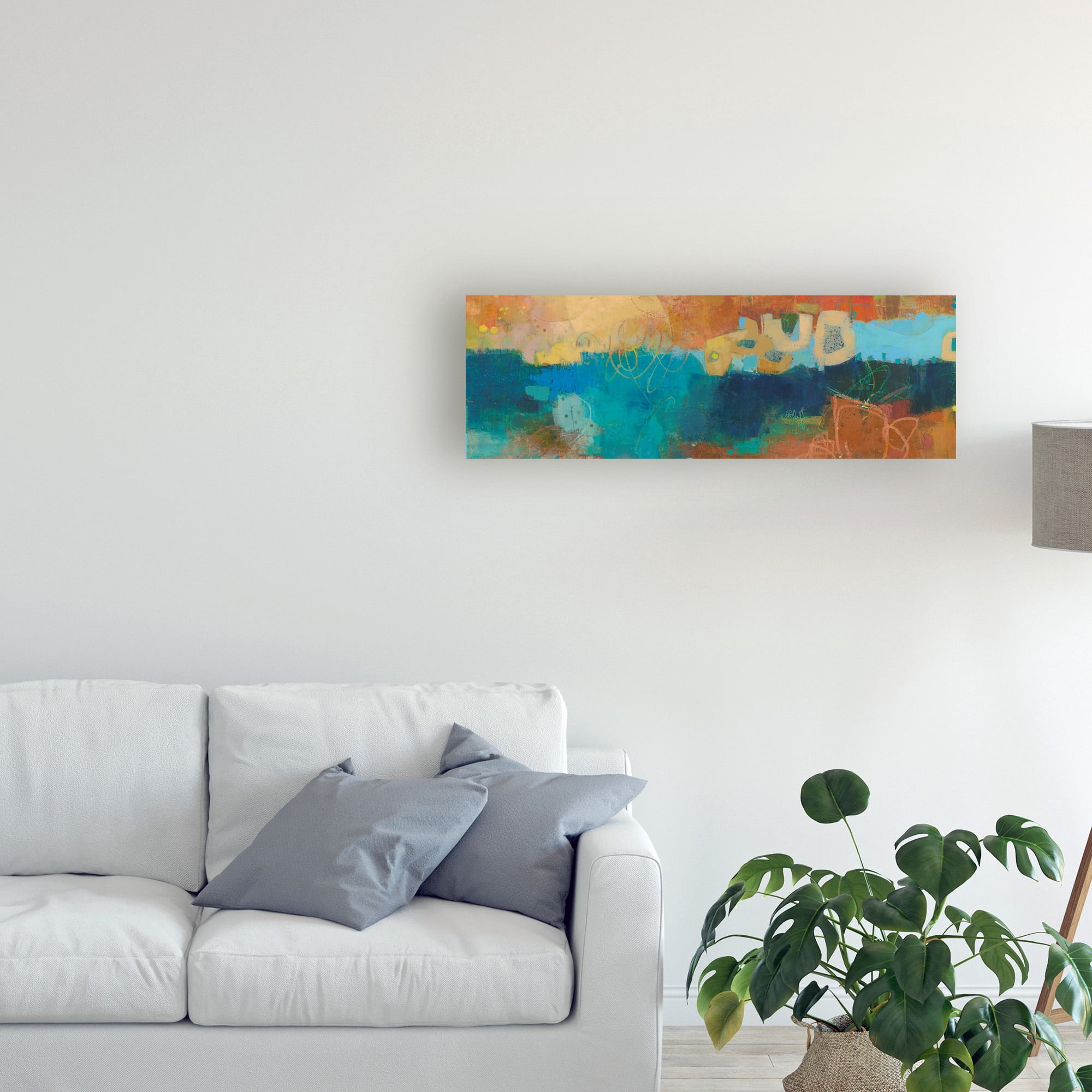 Trademark Fine Art 'Elysium V' Canvas Art by Sue Jachimiec