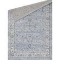 thumbnail image 4 of Troy Vintage Light Blue Traditional Soft Rug Blue 7'9" x 10'2" Latex Free Oriental, Border 7' x 9' Living Room, Bedroom, 4 of 5