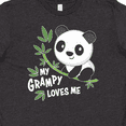 thumbnail image 4 of Inktastic My Grampy Loves Me- cute panda Youth T-Shirt, 4 of 5