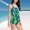 Green, variant on OIUUAK Women Plus Size Tankini Swimsuits Two Piece Cutout Tummy Bathing Suits with Shorts, Swim Parka Women, Flower Swimsuits For Women, Red 3 Piece Swimsuits For Women