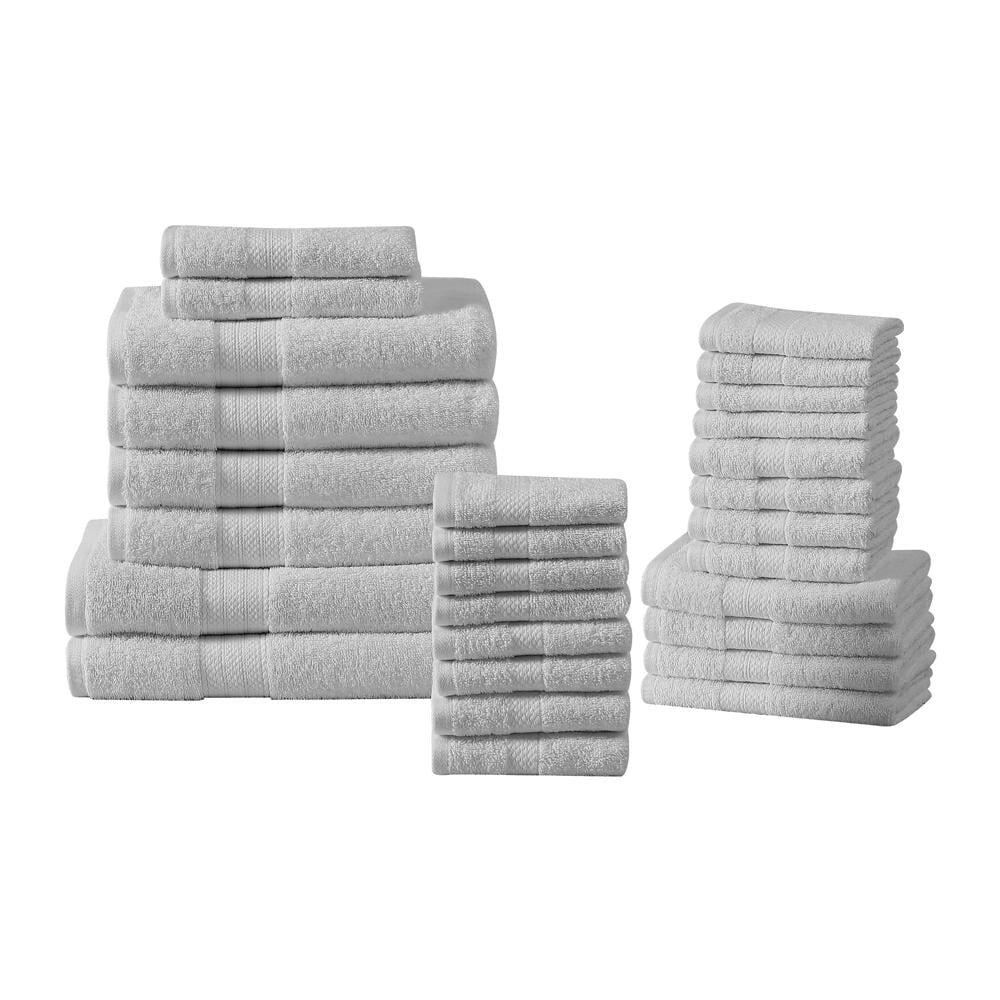 Royal Heritage Home Low Twist 30 Piece Cotton Luxury Towel Set N/A
