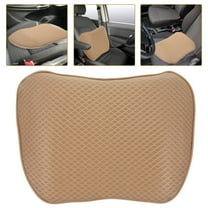 Milisten  Ice Silk Cushion Lumbar Support Decor Booster Seat Baby Travel Beige
