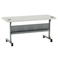 thumbnail image 2 of NPS Série BPFT Table de Formation en Plastique 24x60 Pouces Flip-N-Store en Gris Moucheté, 2 of 5