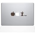 thumbnail image 1 of The Decal Guru Edible Apple MacBook Decal Vinyl Sticker - 15" MacBook Pro (2016 & Newer) - Brown (1056-MAC-15X-BRO), 1 of 1