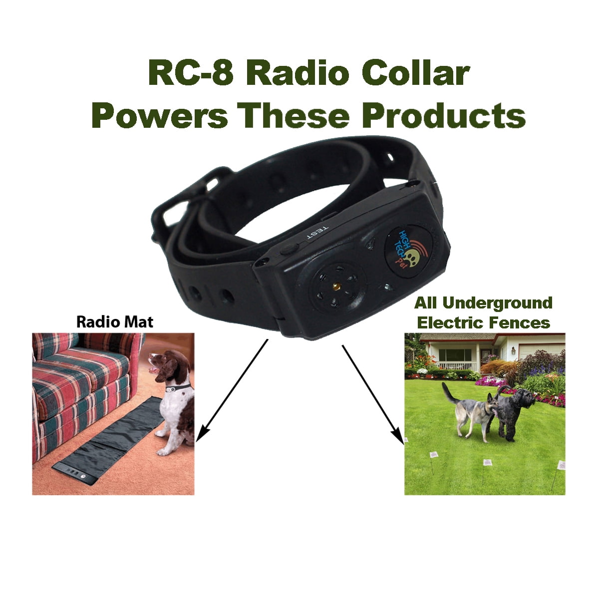 High Tech Pet Basic Eletronic Fence and Containment System for Dogs