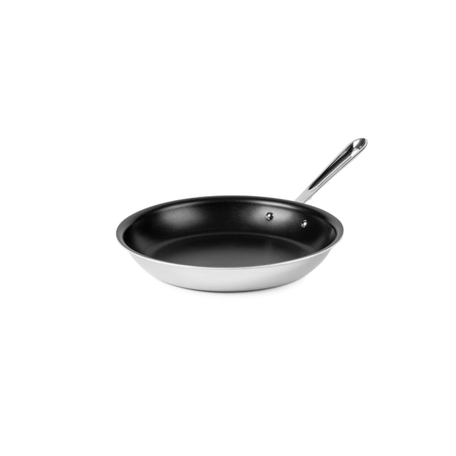 All-Clad D3 Pro Utensilios de cocina antiadherentes de 3 capas, sartén, 12 pulgadas