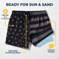 thumbnail image 4 of USA Flag Swim Trunk, 4 of 7