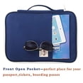 thumbnail image 3 of Estuche de viaje multiusos JAKAGO A4 impermeable azul, 3 of 3