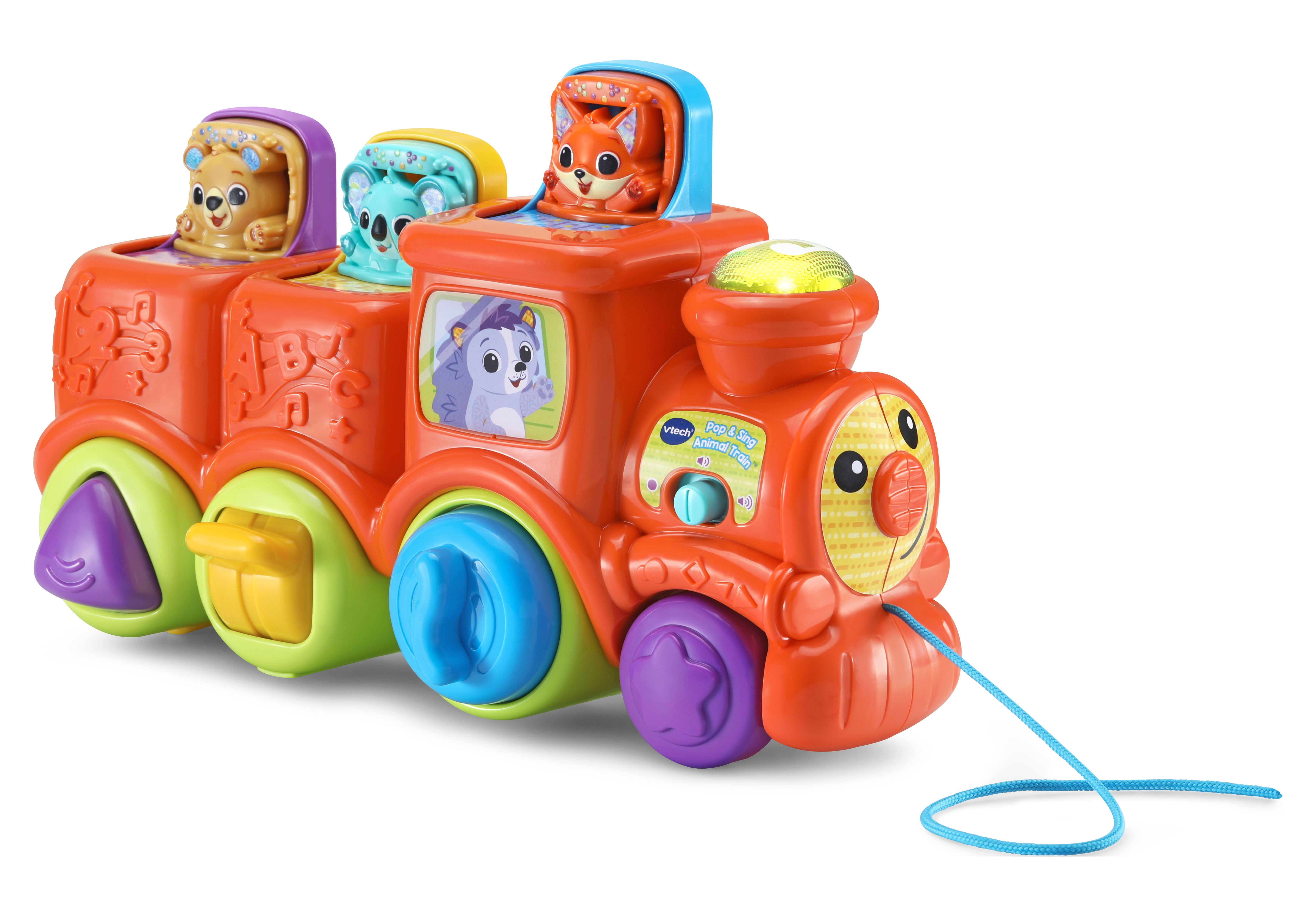 VTech Roll & Surprise Animal Train , Red, 6-36 months