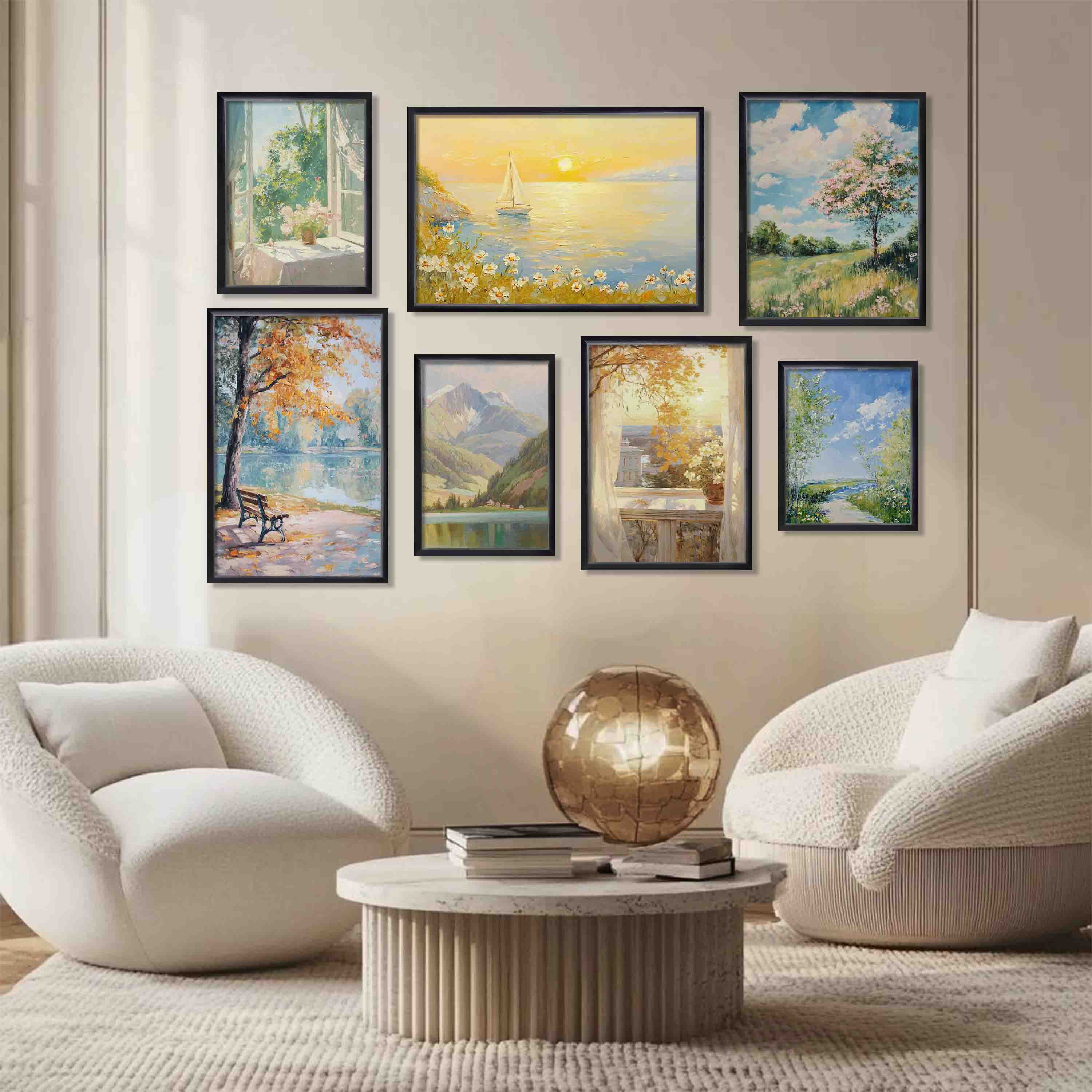 ELSKER&HOME 18 x 24 Poster Frame 4 Pack, Black Picture Frame for Horizontal or Vertical Wall Mounting, Multi-Purpose Home Office Decor for 18x24 Photos