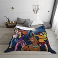 thumbnail image 3 of Lsque Scooby-Doo Print Flannel Throw Blanket, Ultra-soft Blanket for Bed, Couch, Car, Hypoallergenic Anti-pilling blanket-60"x50", 3 of 8