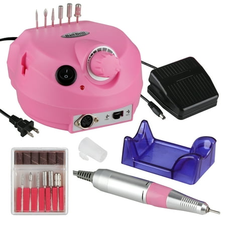 Zeny Pro 30000RMP Complete Electric Nail Drill Kit Set Acrylic Manicure Pedicure