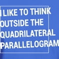 thumbnail image 3 of CafePress - Quadrilateral Parallelogram T Shirt - Men's Classic Graphic Cotton T-Shirt, 3 of 4