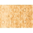 thumbnail image 1 of Ahgly Company Indoor Rectangle Abstract Orange Contemporary Area Rugs, 8' x 10', 1 of 1