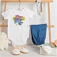 thumbnail image 3 of Retro 8-bit Video Game Mega Man Romper Boys or Girls Infant Baby Brisco Brands 12M, 3 of 7