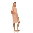 thumbnail image 3 of Lati Fashion Women Short Sleeve Nightgown Snaps Front, Regular and Plus Size, 3 of 4