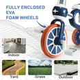 thumbnail image 5 of KORIMEFA 3 in 1 Toddler Bike for 1-4 Years Old Boy Girl Toddler Tricycle Kids Trikes for Toddler Tricycles Baby Bike Infant Trike, Blue, 5 of 12