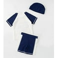 thumbnail image 4 of Styles I Love Kid Boys Call ME Cool BOY Printed Short Sleeve Rash Guard Set and Hat 3pcs White Swimsuit Beach Bathing Suit (3T), 4 of 8