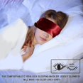 thumbnail image 5 of Satin Sleep Mask Eye Blindfold Blindfold Blinder Sleeping Masks Suit For Adult Couples Lovers 2 Pieces 150cm, 5 of 5