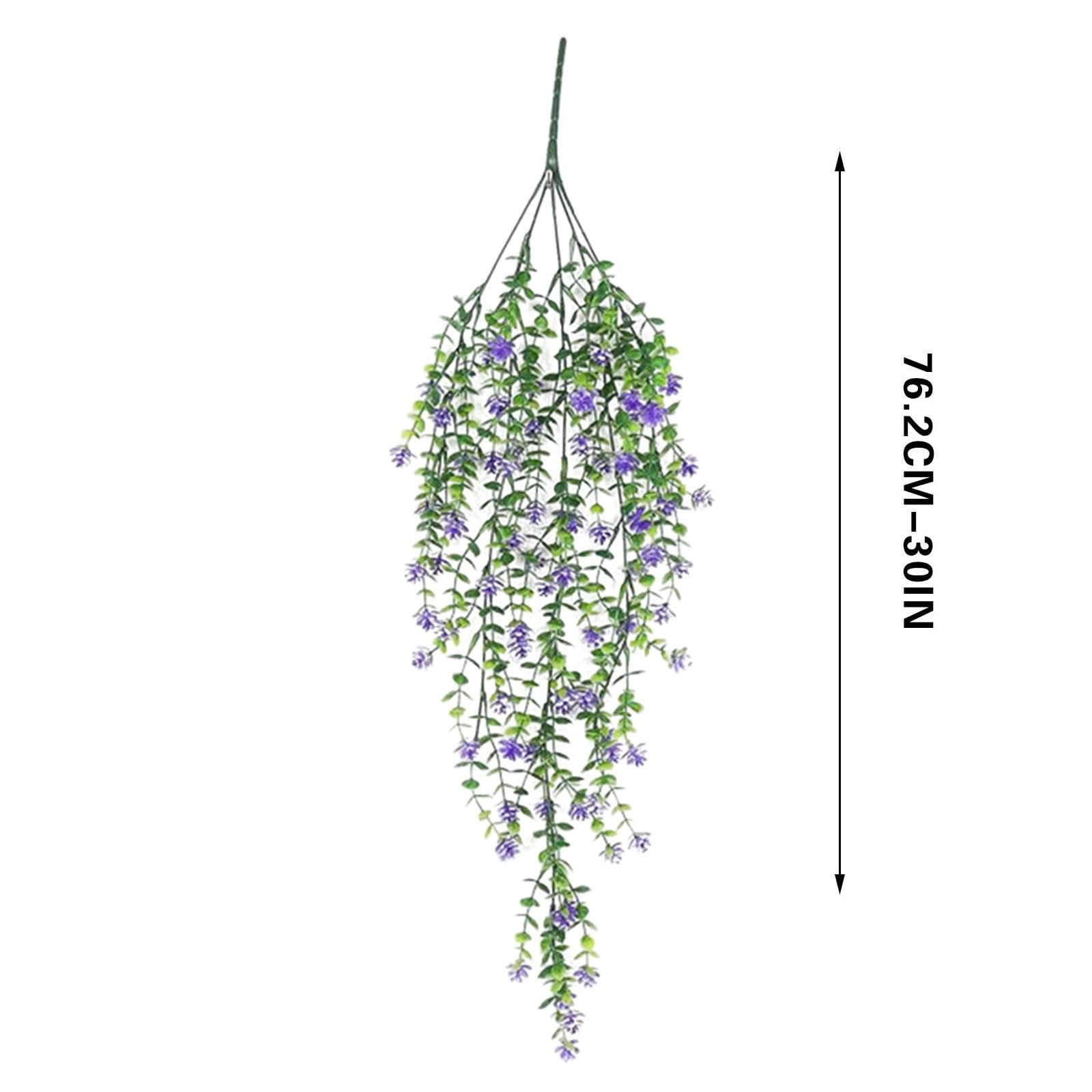 JilgTeok Back to School Artificial Fake Hanging Flowers Plants with Basket for Outdoor Decoration,Fake Silk Flower UV Resistant for Outside, Faux Rose Flower for Home Patio Garden Porch Decor(H:30in)