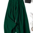 thumbnail image 1 of Pantalones De Pierna Ancha Rígidos, Pantalones Palazo Informales Para Primavera Y Verano, Ropa Para Mujer, 1 of 4