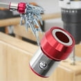 thumbnail image 3 of LOVIVER 4x Vis pour Tournevis Hexagonal et Support de Vis pour Embouts Électriques Rouge, 3 of 8