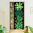 thumbnail image 6 of BOBOMOTI St Patricks Day Door Cover Decorations Happy St Patricks Day Door Cover Green Irish Holiday Party Supplies, 6 of 6