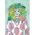 thumbnail image 2 of Spencer, Matt 11x14 White Modern Wood Framed Museum Art Print Titled - King of the Jungle, 2 of 4