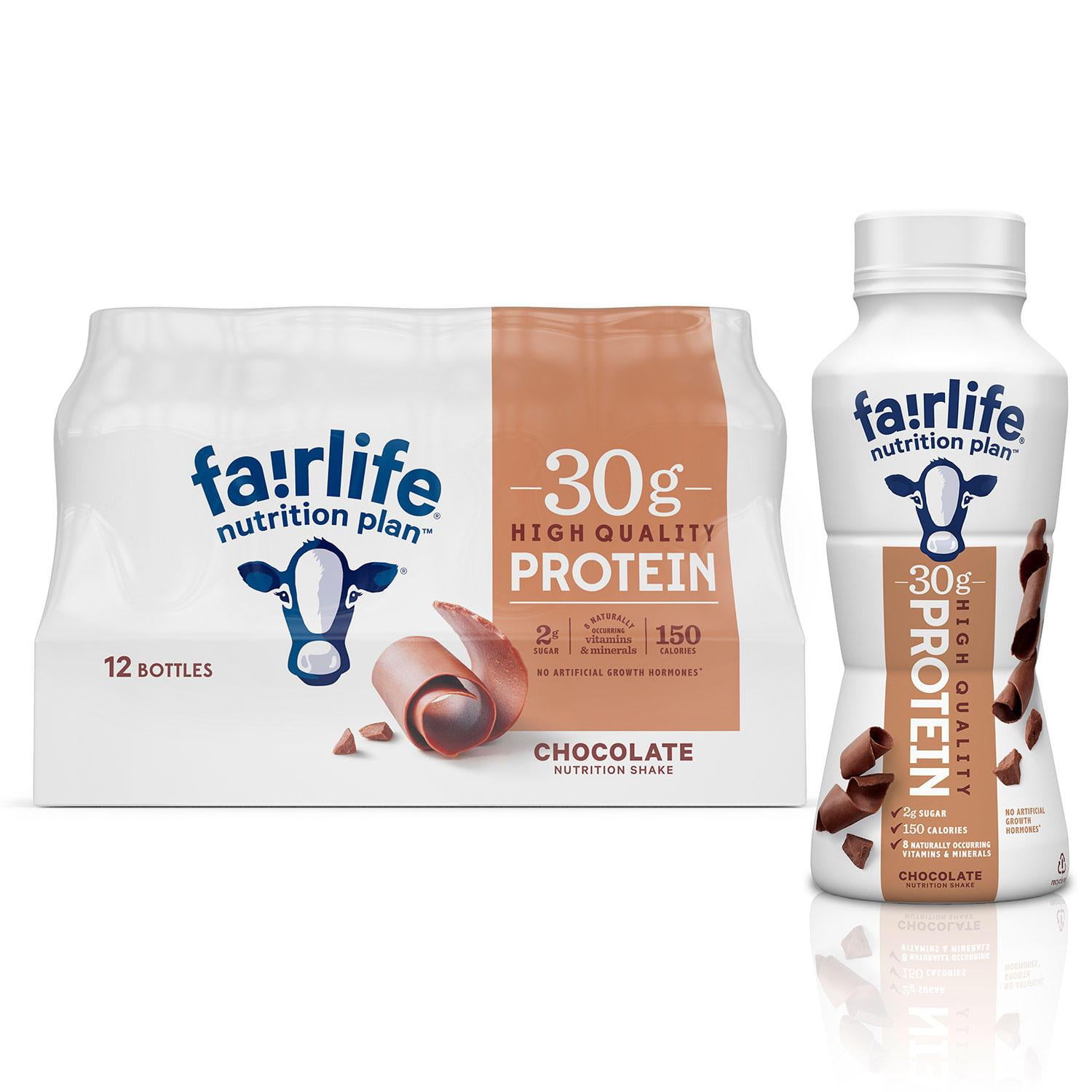 Fairlife Nutrition Plan Chocolate 30g Protein Shake 11 5 fl oz 12 Pack Walmart com