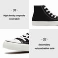 thumbnail image 6 of Unisex Canvas Sneakers Women’s Men’s Fashion Sneakers Casual Tennis Shoes for Women Men Classic Lace Up Shoes Walking Running Shoes, 6 of 9