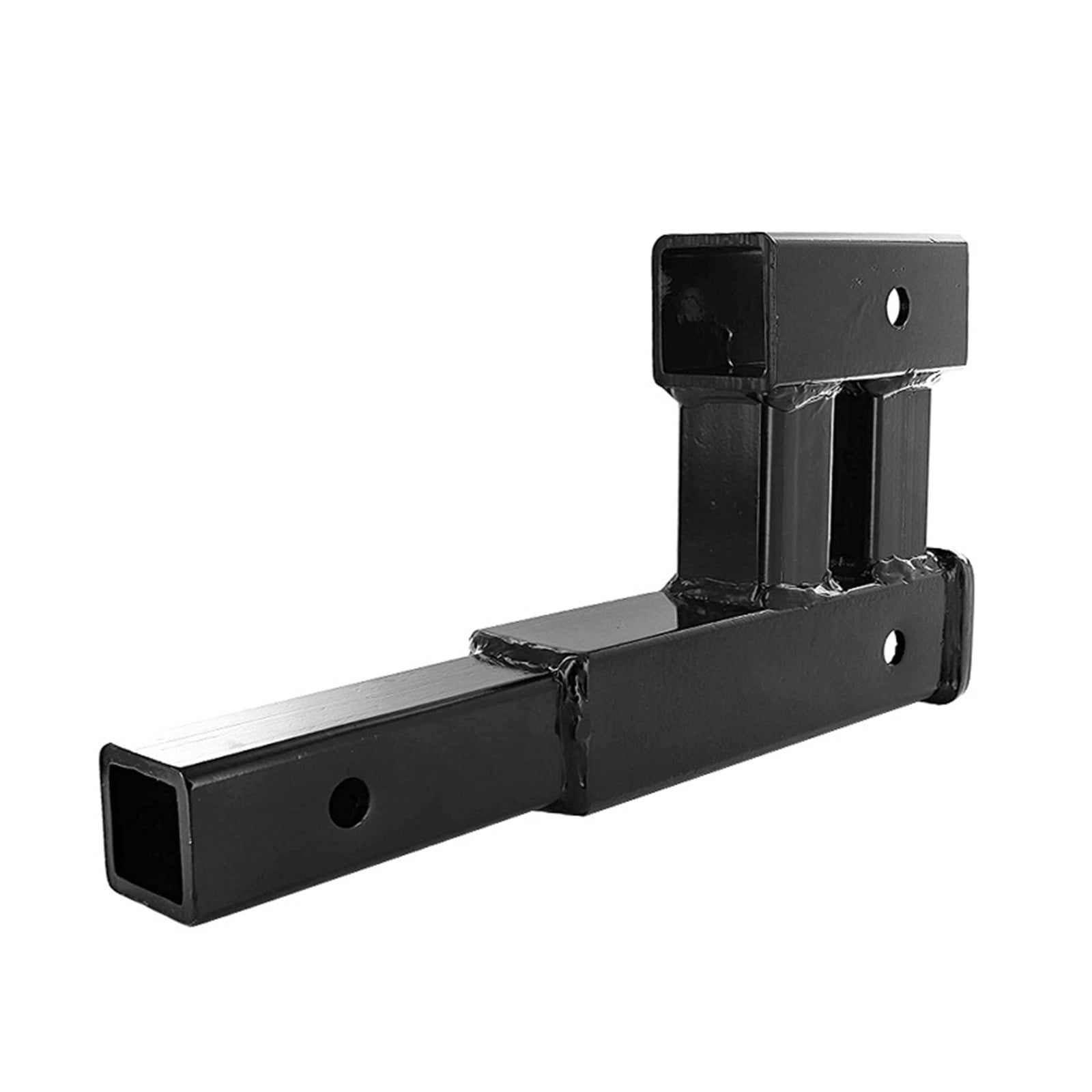 2 Inch Dual Truck Trailer Hitch Receiver Rise Drop Adapter Extender Double Extension RV Parts Van Camper Accessories Caravan ,RV Universal Fit