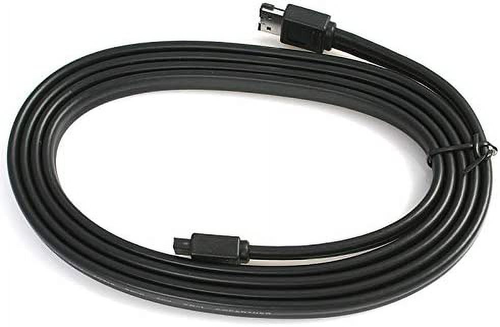StarTech com 6 ft Shielded eSATA to SATA Cable SATA to eSATA cable SATA R to eSATA R 6 ft black SATA2ESATA6 - image 4 of 4
