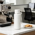 thumbnail image 6 of Stainless Steel Insulated Cup with Double-Wall Lid and Handle for Hot and Cold Drinks Camping Car and Office, 6 of 6