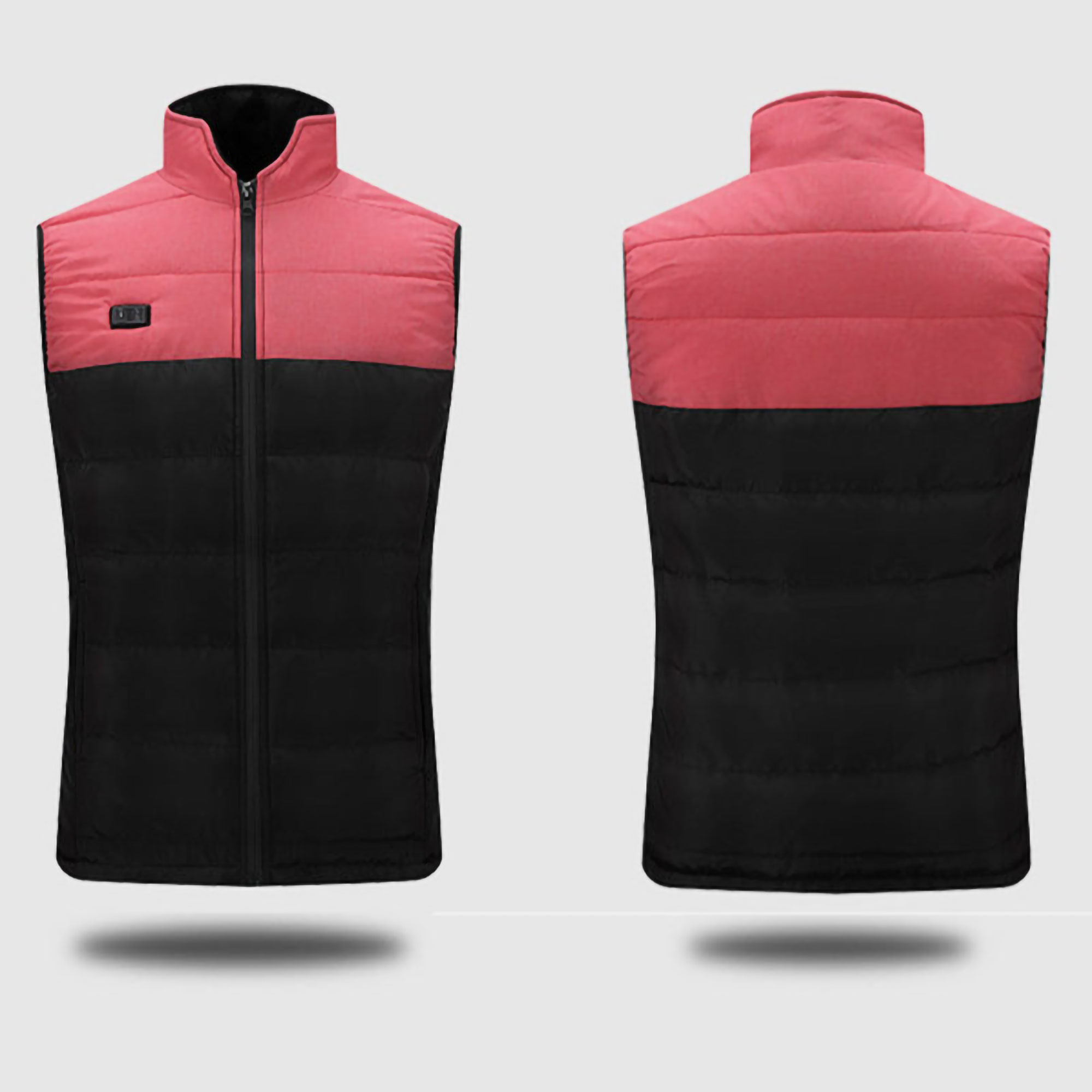 Sexy Dance Electric Thermal Heated Vest for Men Women Sleeveless Zipper Heating Jacket Lightweight Warmth Outwear With Battery Pack - image 3 of 3
