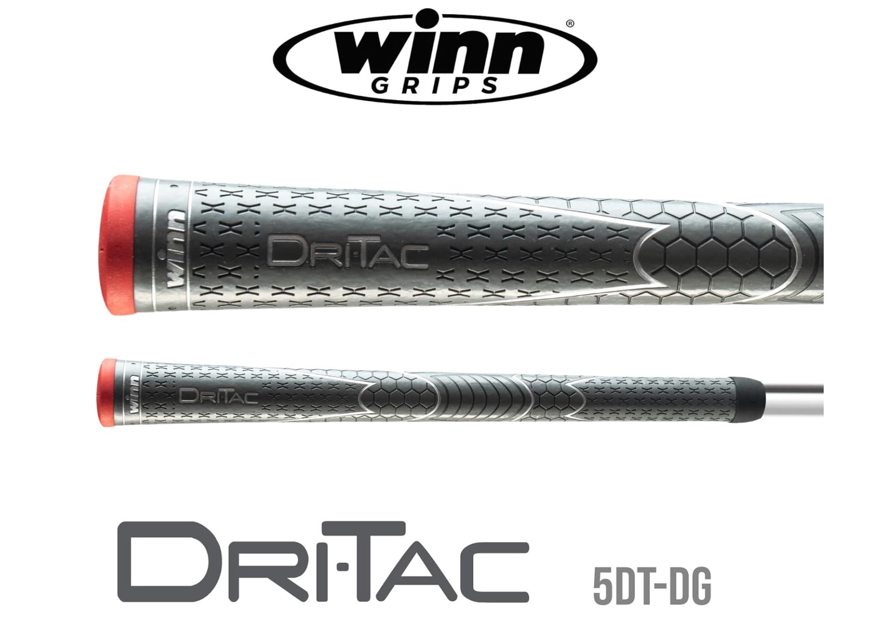 Winn Dri-Tac Standard Dark Gray 13 Piece Golf Grip Bundle