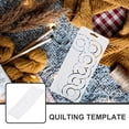 thumbnail image 3 of Gabarit de Quilting Patchwork DIY Couture Broderie Gabarit de Quilting, 3 of 5